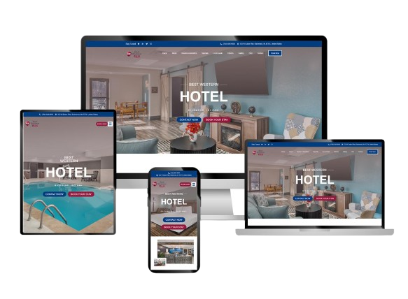 Web Design in Richmond 4 Best western hotel