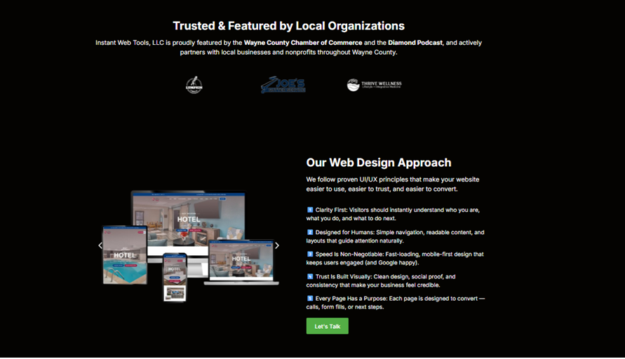 Website Redesign in Richmond, Indiana 6 Website Redesign in Richmond, Indiana