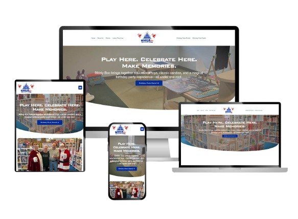 Web Design in Richmond 7 Bibbly Boo